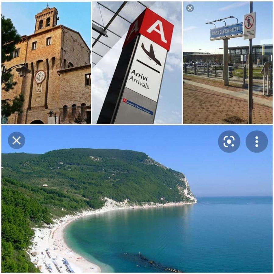 Al Castello - Aeroporto Delle Marche - Ancona Apartment Falconara Marittima Luaran gambar